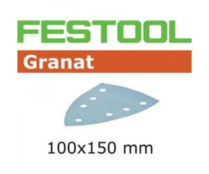 Фото Материал шлифовальный Festool Granat P 320, компл. из 100 шт.  STF DELTA/7 P 320 GR 100X в интернет-магазине ToolHaus.ru